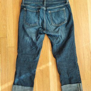 GAP Premium straight crop jeans low rise size 4